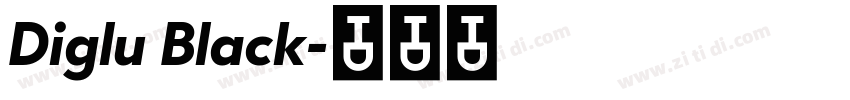 Diglu Black字体转换